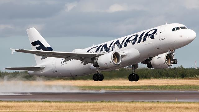 OH-LXK:Airbus A320-200:Finnair